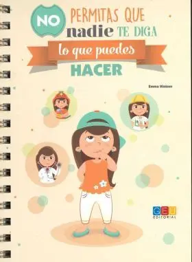 Libreta no Permitas que Nadie te Diga lo que Puedes Hacer · A4 · Tapa Blanda