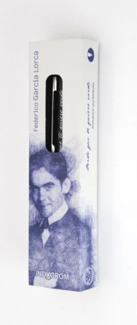 Boligrafo Federico Garcia Lorca Inoxcrom
