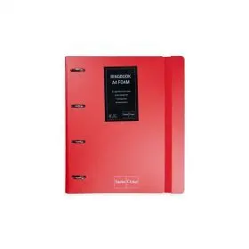 Ringbook A4 Pp Foam 360º Rojo