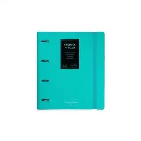 Ringbook A4 Pp Foam 360º Verde Menta
