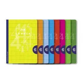 Cuaderno Grapado Fº/A4 4Mm Lamela 50 Hojas Surtido Tapa Carton