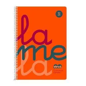 Cuaderno 4º Lamela Fluor. Pp. c3 - Naranja