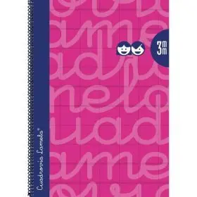 Cuaderno Espiral Fº/A4 3Mm Extradura Fucsia Lamela