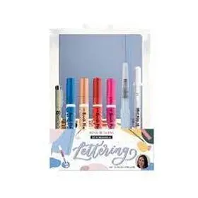 Set Lettering Azul
