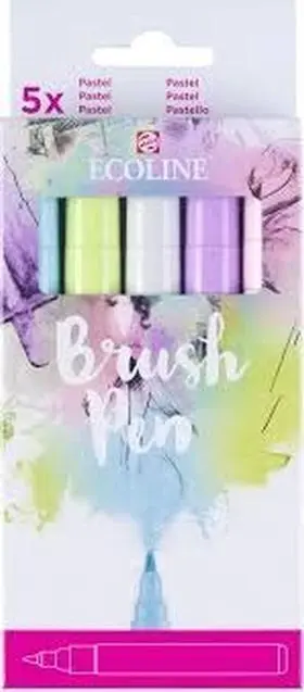Ecoline Brushpen X5 Pastell Cb