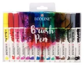 Ecoline Brushpen X15 Prim. cb