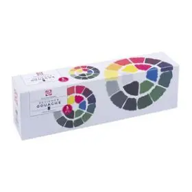 Set Mezcla Col. tempera 5X50Ml