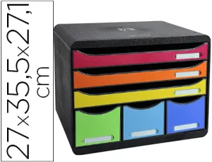 Store-Box 6 Cajonesz Iderama Arlequin