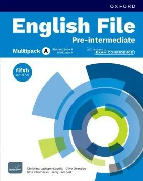 English File Pre-Interm A2B1 Multipack a Student & Workbook Fifth Edition 5A Ed