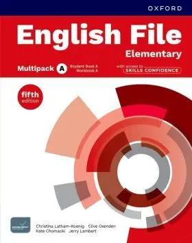 English File Elementary A1A2 Multipack a Student & Workbook Fifth Edition 5A Ed