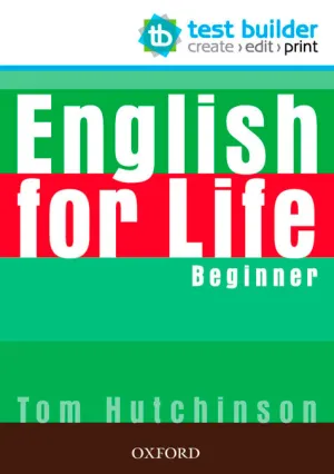 English For Life Beginner: Test Builder Dvd-Rom