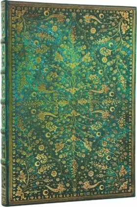 Paperblanks Libro NatureS Grace / Emerald Flower / Grande / Liso