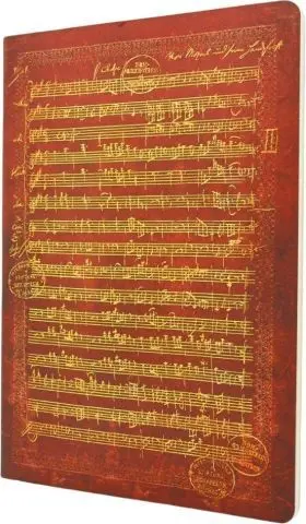 Paperblanks Embellished Manuscripts Collection / Mozart, The Hunt / A4 / Dot-Gri