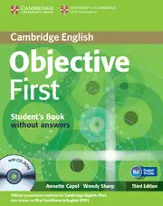 Objective First Certificate Student's Book Without Answers (+Cdrom)