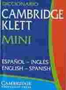 Diccionario Mini Español-Ingles Klett Mini
