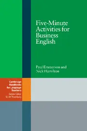 Five Minute Activities For Business English