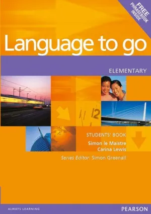 Language To Go Elementary Sb With Phrasebook