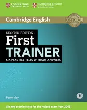 First Trainer Six Practice Tests Without Answers W