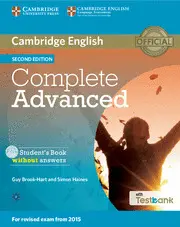 Complete Cae 2Ed Sb/Cd Rom/Testbank