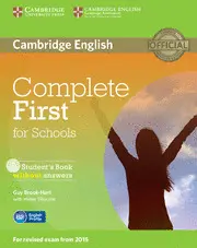 Complete First For Schools Student S Book Without
