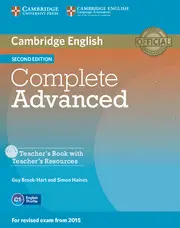Complete Advanced Teacher S Book With Teacher S Resources Cd-Rom 2Nd Edition