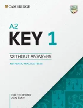 A2 Key 1 For Revised Exam From 2020 Student's Book Without Answers