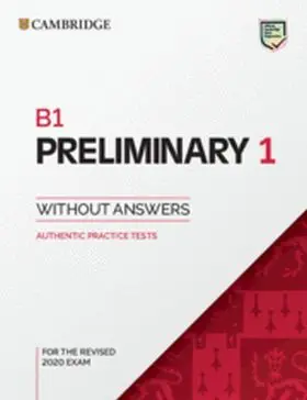 B1 Preliminary 1 For Revised Exam From 2020 Student's Book Without Answers
