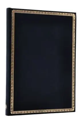Paperblanks Libro Black Edition / Black Edition / Midi / Rayado