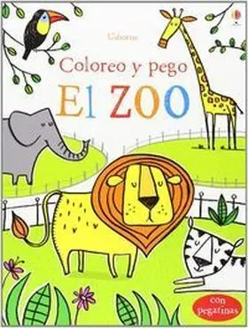 El Zoo Coloreo y Pego