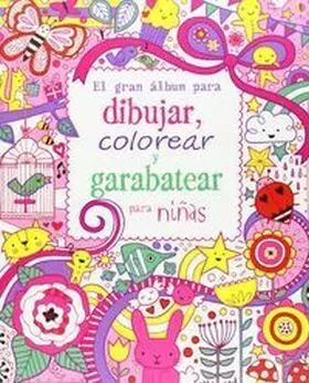 Gran Album Dibujar Color Garabat Niñas