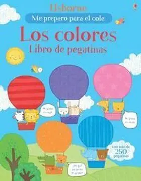 Los Colores Libro de Pegatinas