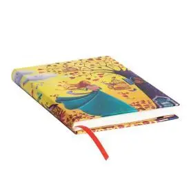 Cuadernos de Tapa Dura*Midi*Hojas de Otoño*Rayado