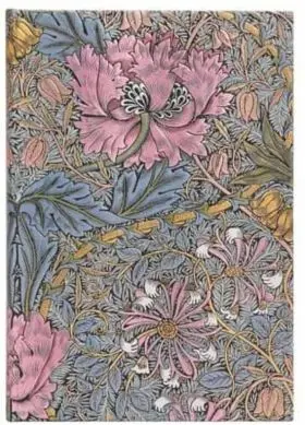 Paperblanks Libro William Morris / Morris Pink Honeysuckle / Midi / Liso