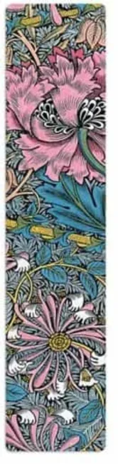 Paperblanks William Morris / Morris Pink Honeysuckle / Marcapáginas /