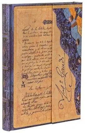 Paperblanks Libro Embellished Manuscripts Collection / Gaudi, The Manuscript Of