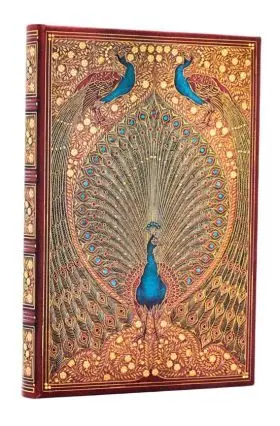 Paperblanks Libro Sangorski & Sutcliffe / HafizS Peacocks / Mini / Rayado