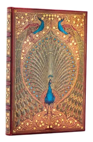 Paperblanks Libro Sangorski & Sutcliffe / HafizS Peacocks / Mini / Liso