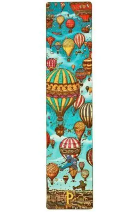Paperblanks Pierre The Maze Detective / Balloon Festival/Sunset Ride / Marcapági