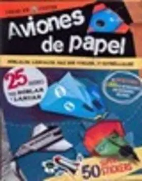 Aviones de Papel. Cosas de Chicos + Stikers