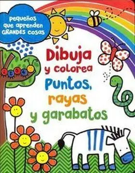 Dibuja y Colorea Puntos, Rayas y Garabatos