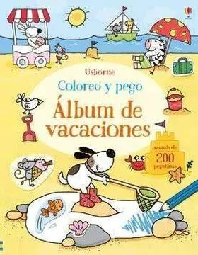 Libro de Vacaciones Coloreo y Pego