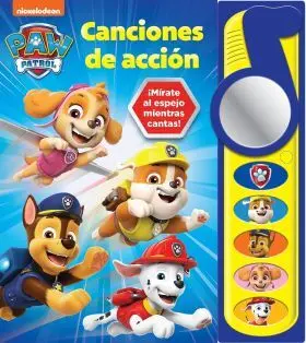 Canciones de Accion Patrulla Canina Nota Musical con Espejo