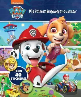 Busca y Encuentra con Pegatinas Paw Patrol
