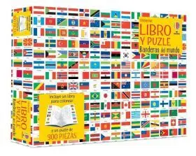 Banderas del Mundo Libro y Puzzle