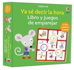 Ya se Decir la Hora. Libro Juego Emparejar