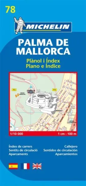 Palma de Mallorca Plano Plegable