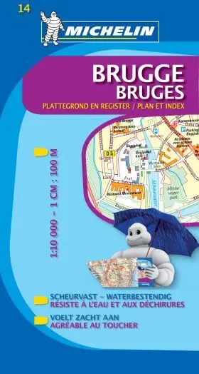 Plano Brugge - Bruges - Brujas
