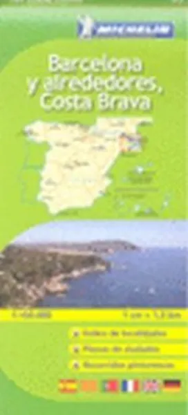 Barcelona y Alrededores, Costa Brava Mapa