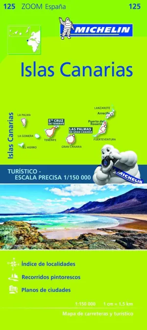 Mapa Zoom. 125. Islas Canarias 2017. 1/150. 000
