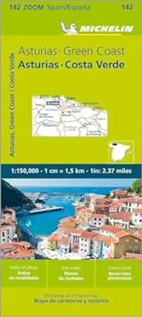 Mapa Zoom España (Asturias - Costa Verde)